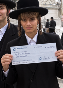 Fotografia del finanziatore ufficiale della campagna